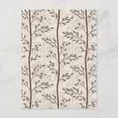 Delicate Flower Buds Bloom Soft Elegant Floral Feestdagenkaart (Voorkant)