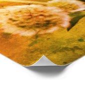 Delicate Flowers Abstract Poster (Hoek)