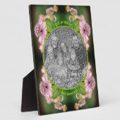 Delicate Flowers Creëer Uw eigen foto Fotoplaat (Zijkant)