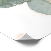 Delicate Flowers & Eucalyptus Wedding Welcome Poster (Hoek)