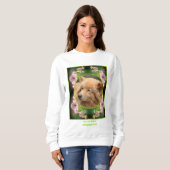 Delicate Flowers Lijst Creëer Uw eigen foto Trui (Voorkant volledig)