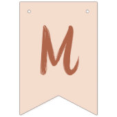 Delicate Forest-Theme Fox Baby shower Party Vlaggetjes (Derde vlag)