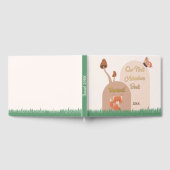 Delicate Forest Theme Fox Eerste Geheugenboek Gastenboek (Volledig)