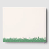 Delicate Forest Theme Fox Eerste Geheugenboek Gastenboek (Achterkant)