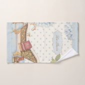 Delicate Franse "Le Bain" Bathroom Decor Bad Handdoek (Handdoek)