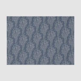 Delicate gestrooide bloemensilhouet | Inktnavy Tissuepapier