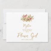 Delicate Glam Kerst Bloemstuk Gouden Bloemenmeisje (Voorkant)