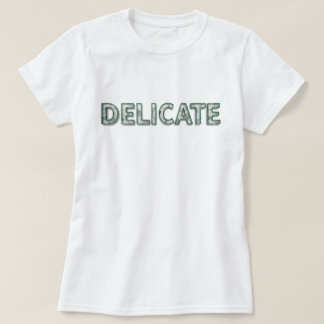 DELICATE - Glas Elegant Dames Wit T-shirt