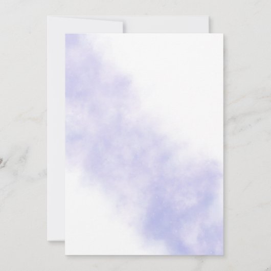 Delicate Gold Calligrafie "We Do Again" Gelofte Ve Kaart (Achterkant)