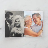 Delicate Gold Cream Foto 50e Jubileum Gevouwen (Binnen)