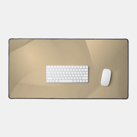Delicate Gold Folds Bureaumat (Keyboard & Muis)