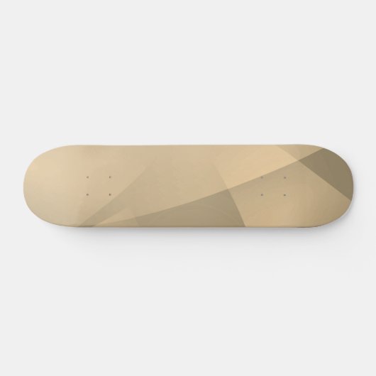 Delicate Gold Folds Persoonlijk Skateboard (Horizontaal)