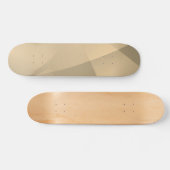Delicate Gold Folds Persoonlijk Skateboard (Horizontaal)