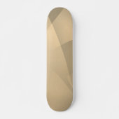 Delicate Gold Folds Persoonlijk Skateboard (Voorkant)