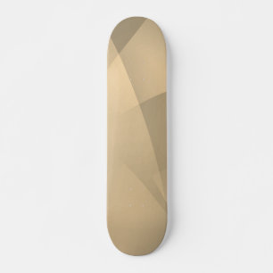 Delicate Gold Folds Persoonlijk Skateboard