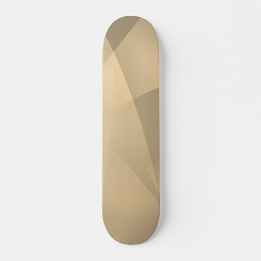 Delicate Gold Folds Persoonlijk Skateboard (Voorkant)