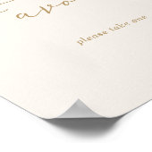 Delicate Gold-kalligrafie | Stimuleringsvijvers vo Poster (Hoek)