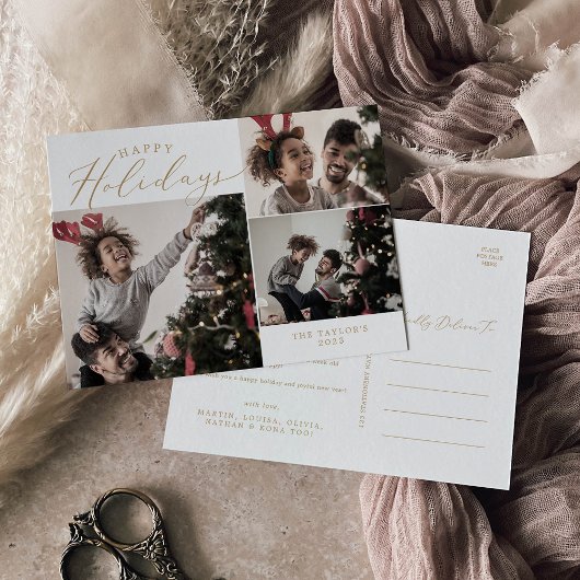 Delicate Gold Prettige feestdagen 3-fotonieuwsbrie