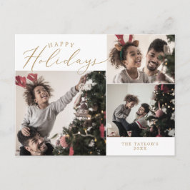 Delicate Gold Prettige feestdagen 3-fotonieuwsbrie