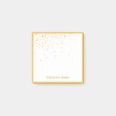 Delicate Golden Losango Shapes - Notitieblok Post-it® Notes (Voorkant)
