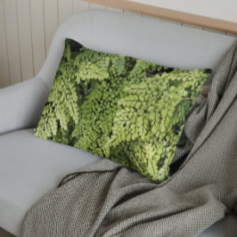 Delicate Green Maidenhair Fern Floral Kussensloop