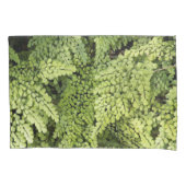 Delicate Green Maidenhair Fern Floral Kussensloop (Voorkant-Links)