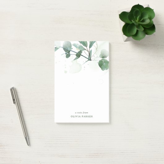 Delicate Greenery Post-it® Notes (Kantoor)