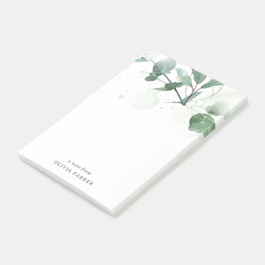 Delicate Greenery Post-it® Notes (Schuin)