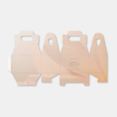 Delicate Grey Calligraphy Bruine Doos Bedankt Bedankdoosjes (Uitgevouwen)