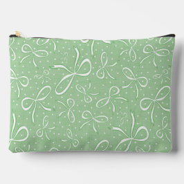 Delicate groene Coquette Bows Etui