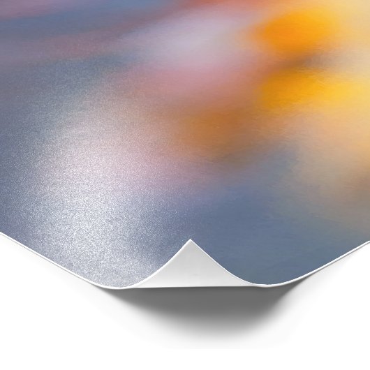 Delicate hawthorn-bessen in het najaar foto afdruk (Hoek)