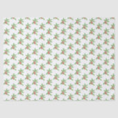 Delicate Holly berries Christmas Tissuepapier (Voorkant)