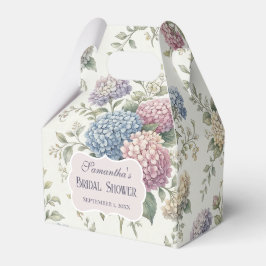 Delicate Hortensia Bloemen Bruidsdouche Bedankdoosjes