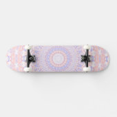 Delicate Ingewikkelde Mooie Pastel Abstracte Manda Persoonlijk Skateboard (Horizontaal)