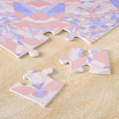 Delicate ingewikkelde pastel Abstracte mandala Legpuzzel (Zijkant)