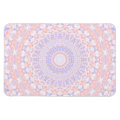 Delicate ingewikkelde pastel Abstracte mandala Magneet (Horizontaal)