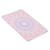 Delicate ingewikkelde pastel Abstracte mandala Magneet (Rechterzijde)