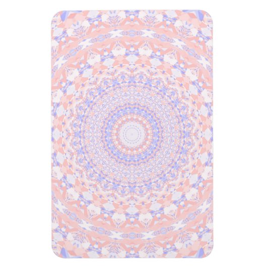 Delicate ingewikkelde pastel Abstracte mandala Magneet (Verticaal)