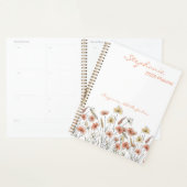 Delicate Ivoor Tarweveld Bloei Planner (Display)