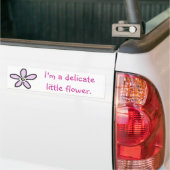 Delicate kleine ventilator bumpersticker (Op Truck)