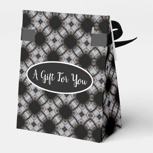 Delicate Lace en Black Eyed Susan Bedankdoosjes (Achterkant)