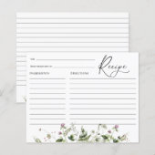 Delicate Lavender Wildflower Vrijgezellenfeest (Voorkant / Achterkant)