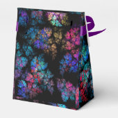 Delicate leaf ornaments bedankdoosjes (Achterkant)