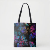 Delicate leaf ornaments tote bag (Voorkant)