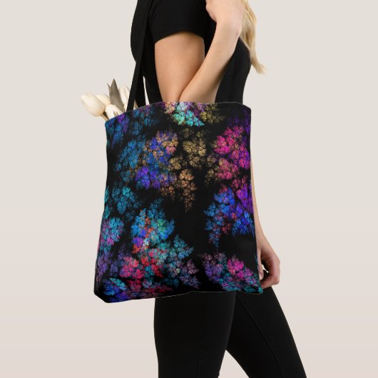 Delicate leaf ornaments tote bag (Dichtbij)