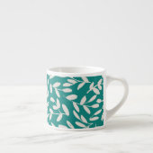 Delicate Leafy Branch Espresso Kop (Rechts)