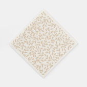 Delicate Leafy Branch Servet (Hoek)