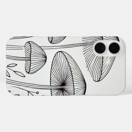 Delicate Line Art Case-Mate iPhone Case (Achterkant (horizontaal))