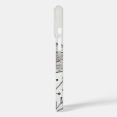 Delicate Line Art Case-Mate iPhone Case (Achterkant / Links)