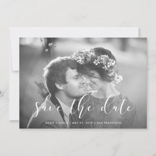 Delicate Love | Foto save-the-date Save The Date (Voorkant)